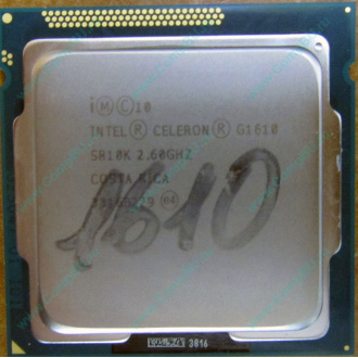 Процессор Intel Celeron G1610 (2x2.6GHz /L3 2048kb) SR10K s.1155 (Сыктывкар)