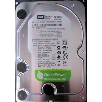 Б/У жёсткий диск 1Tb Western Digital WD10EVVS Green (WD AV-GP 1000 GB) 5400 rpm SATA (Сыктывкар)