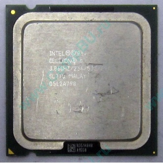 Процессор Intel Celeron D 345J (3.06GHz /256kb /533MHz) SL7TQ s.775 (Сыктывкар)