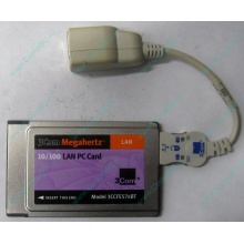 Сетевая карта для ноутбука 3COM Mehahertz 3CCFE574BT (PCMCIA) - Сыктывкар
